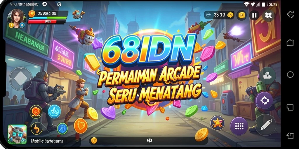 Screenshot gameplay 68IDN menampilkan aksi seru permainan Arcade.
