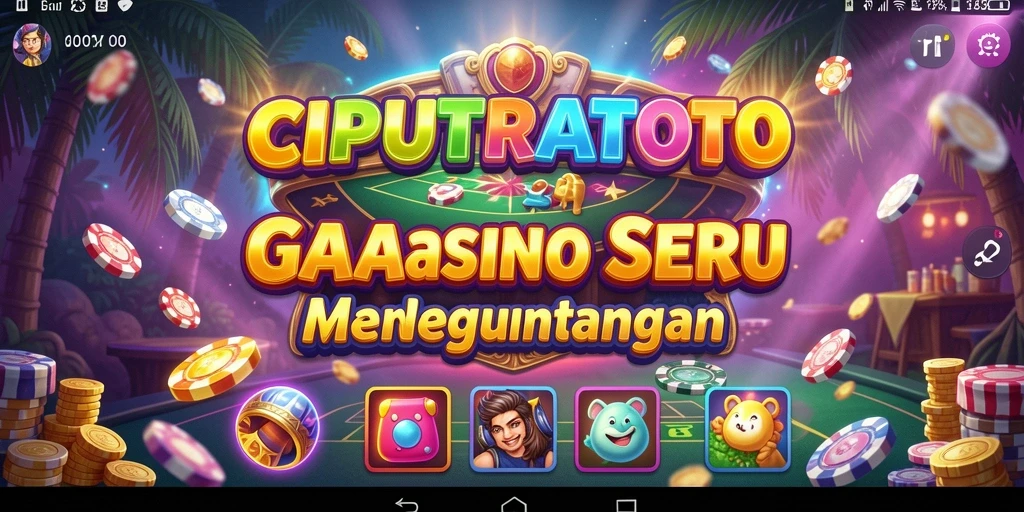 Tampilan menarik dari gameplay Kasino di CIPUTRATOTO.