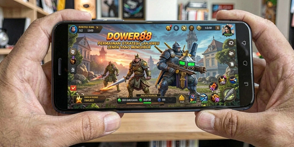 Tampilan menarik gameplay DOWER88 dengan komponen strategi yang mendalam.