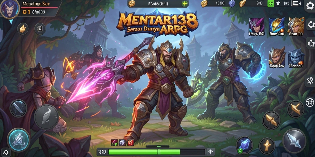 Tampilan gameplay seru MENTARI138 dengan pertarungan dinamis.