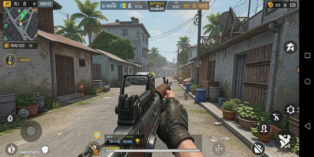 Tangkap momen seru dalam gameplay TPS RATU123.