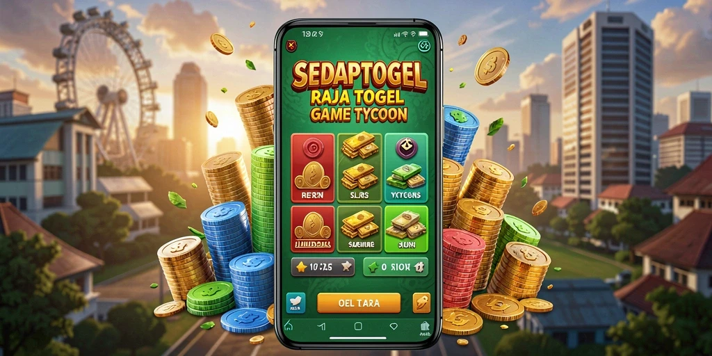 Screenshot gameplay SEDAPTOGEL yang menunjukkan aksi Tycoon yang seru.
